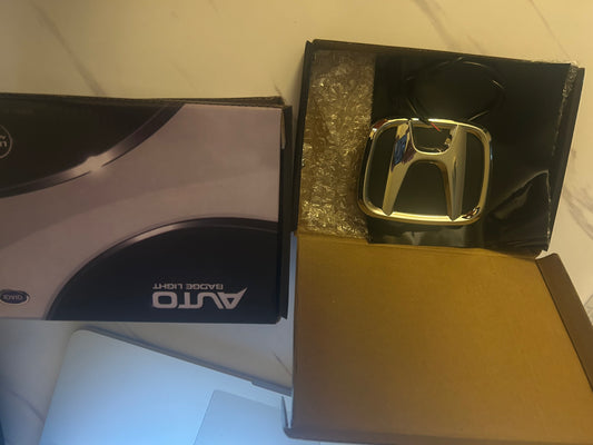 Hoonda civic emblem LED