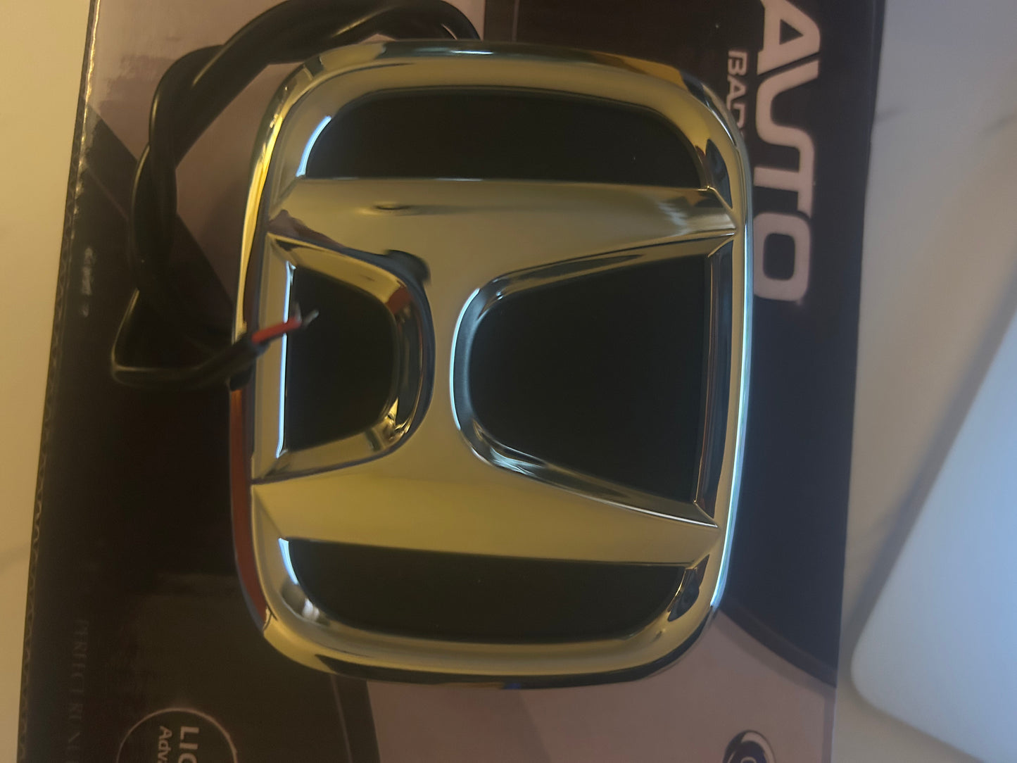 Hoonda civic emblem LED