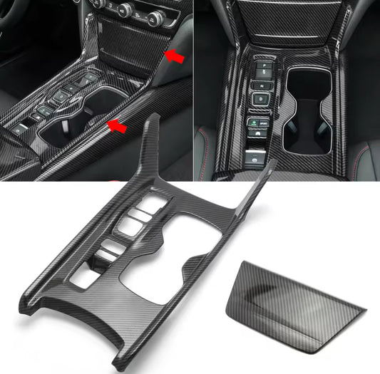 hoonda accord 2.0  Carbon Fiber Style Interior Center